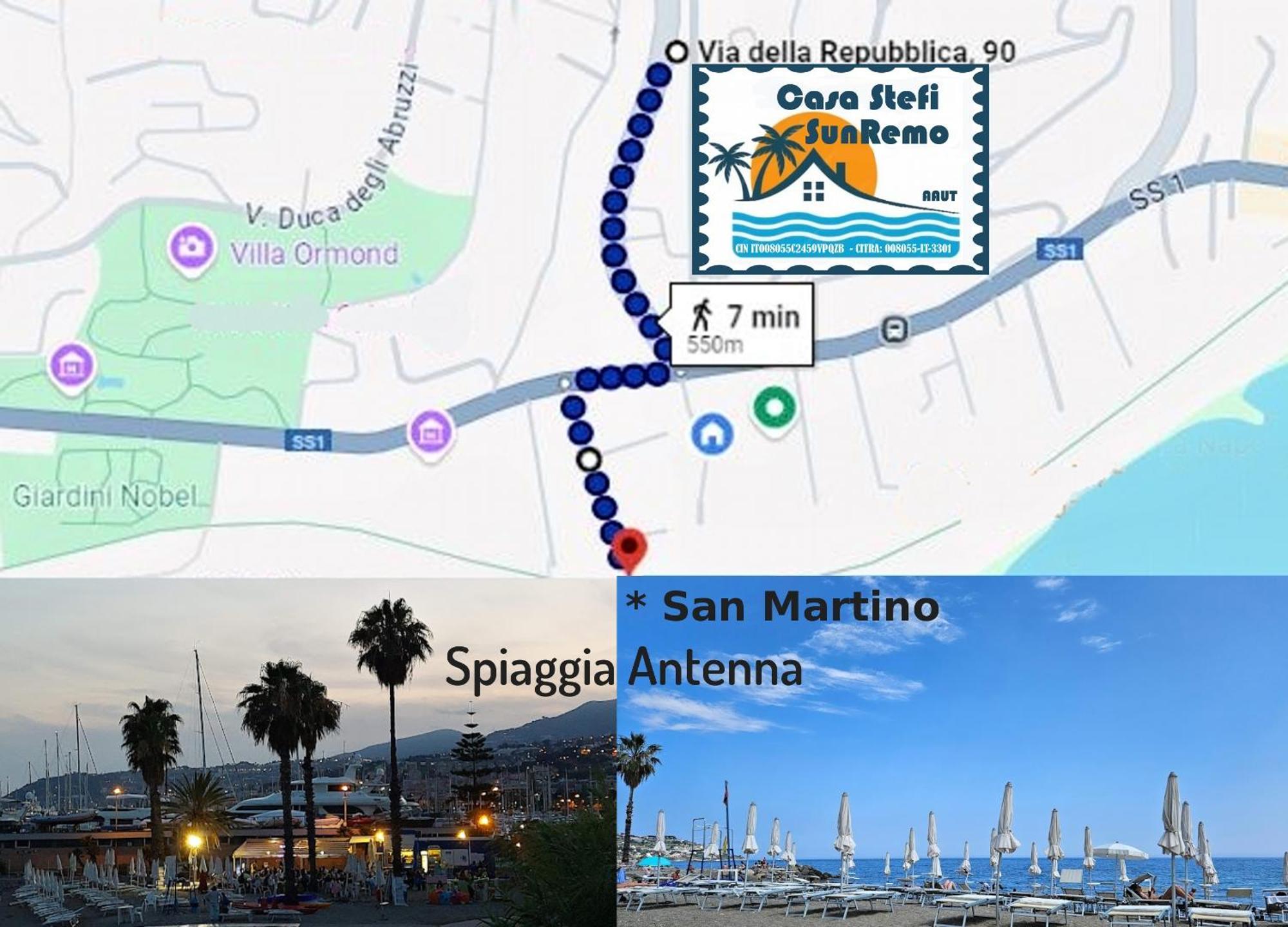 Casa Stefi Sunremo - Parcheggio Privato, 500 Mt Dalla Spiaggia Sanremo Esterno foto