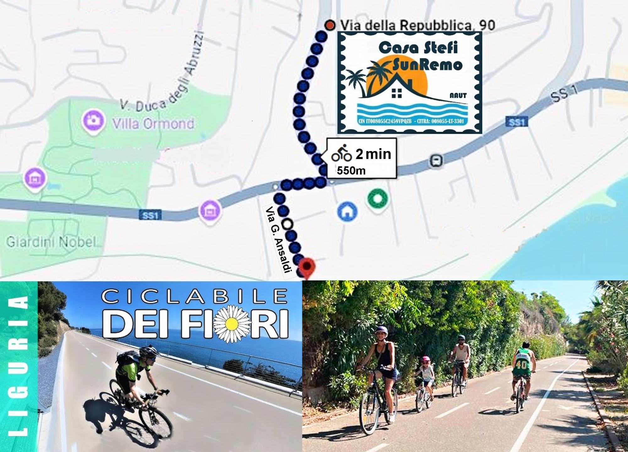 Casa Stefi Sunremo - Parcheggio Privato, 500 Mt Dalla Spiaggia Sanremo Esterno foto